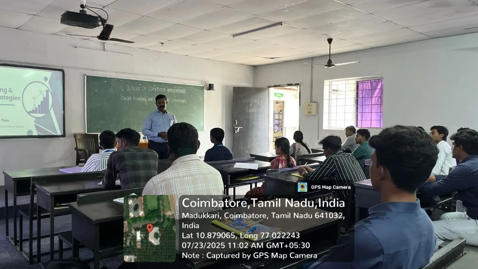 Workshop at Karpagam College of Engineering
